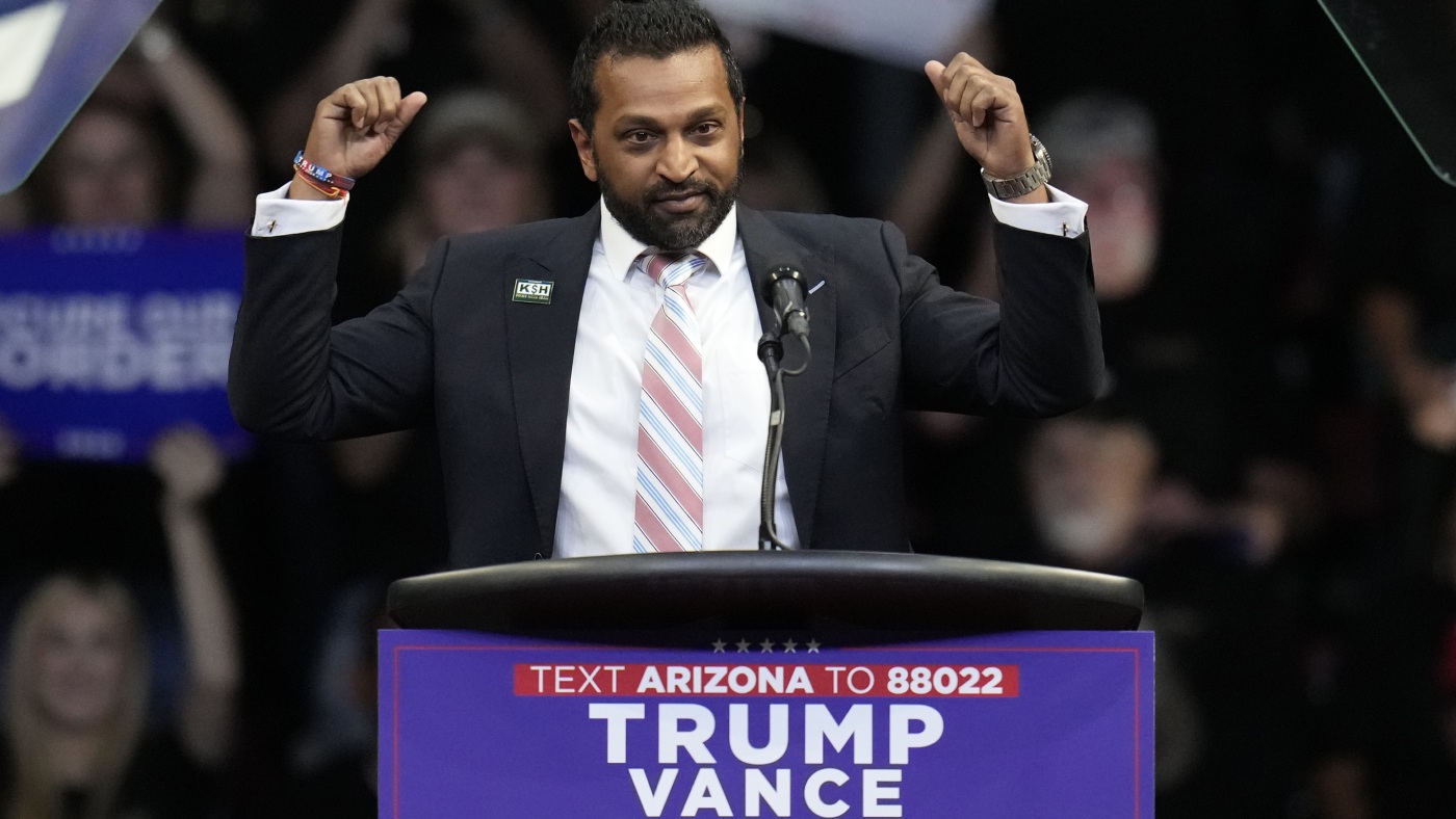 trump and kash patel speaking