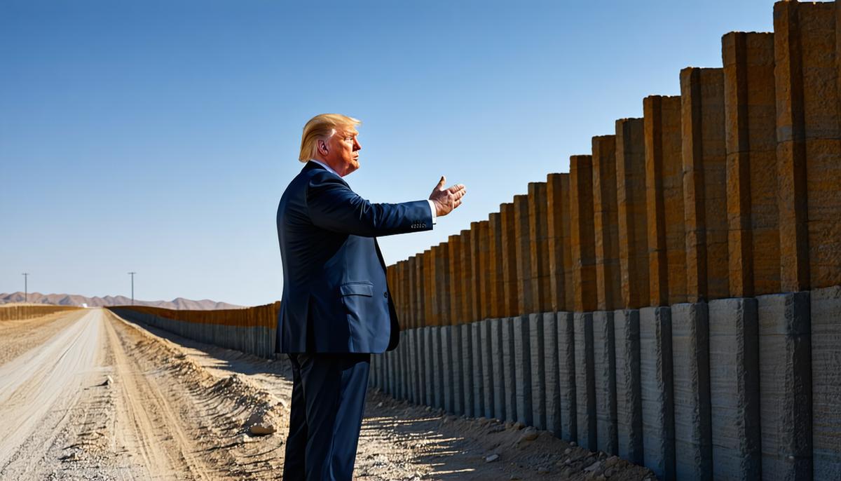Amid Border Emergency, Trump Stays Human First