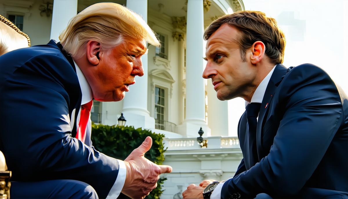 Trump and Macron join forces for peace in Ukraine